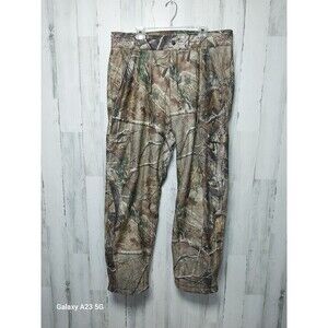 Trail Tech Waterproof Hunting Pants Realtree Hardwoods Green Camo Size 2XL